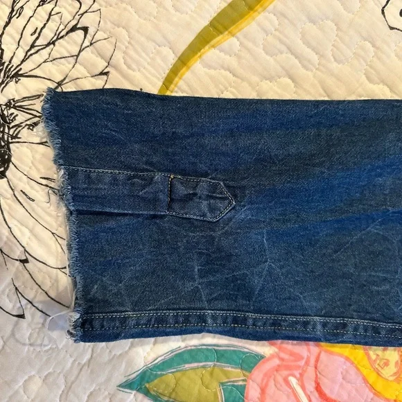 Vintage Red Denim Pearl Snap Shirt - Picture 7 of 9